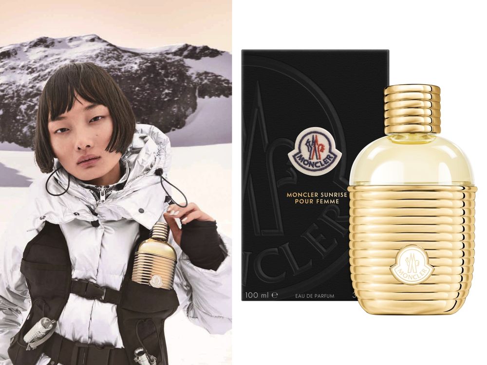 羽絨服界的愛馬仕！MONCLER 2024全新香水登場，男女對香金屬灰、亮金瓶、經典毛氈徽標，每個細節都讓人無法招架！-5