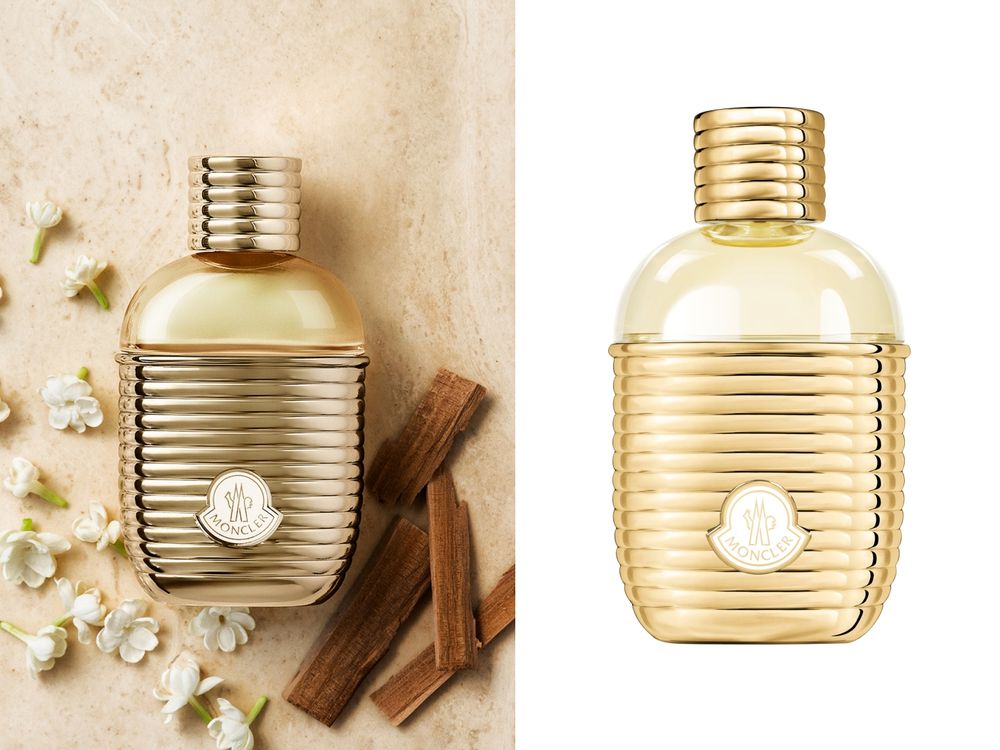 羽絨服界的愛馬仕！MONCLER 2024全新香水登場，男女對香金屬灰、亮金瓶、經典毛氈徽標，每個細節都讓人無法招架！-8
