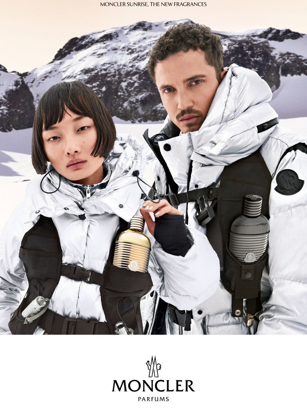羽絨服界的愛馬仕！MONCLER 2024全新香水登場，男女對香金屬灰、亮金瓶、經典毛氈徽標，每個細節都讓人無法招架！-3