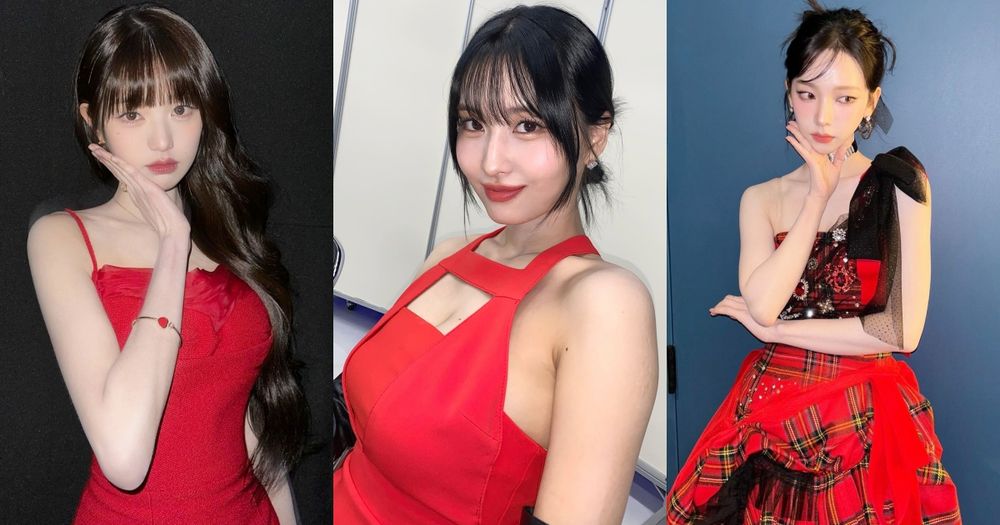 網公認「最適合穿紅色」的女偶像TOP5！張員瑛、Karina這樣穿出有料好身材！-24