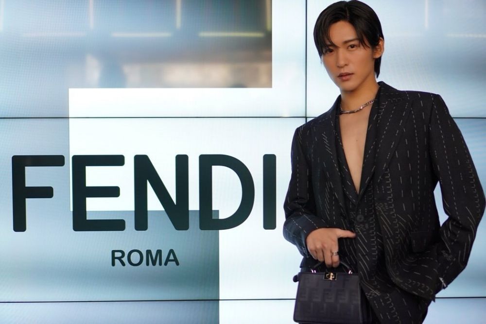 帥度不輸許光漢！《Silent》目黑蓮成為FENDI首位日本男性品牌大使，185公分深V身材超好！-8