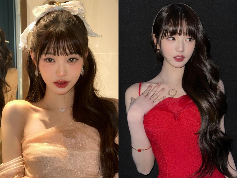 最適合紅色唇膏韓團愛豆！aespa Karina、IVE張員瑛畫上紅唇，美到讓人眼睛移不開！-9