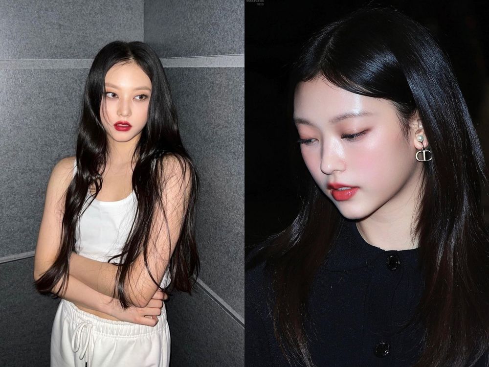 最適合紅色唇膏韓團愛豆！aespa Karina、IVE張員瑛畫上紅唇，美到讓人眼睛移不開！-10