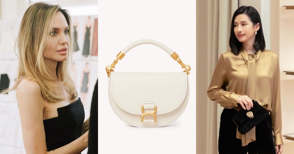 Chloé「安潔莉娜裘莉」合作系列太美！「白色半月包」周興哲老婆趙岱新都想入手！-11