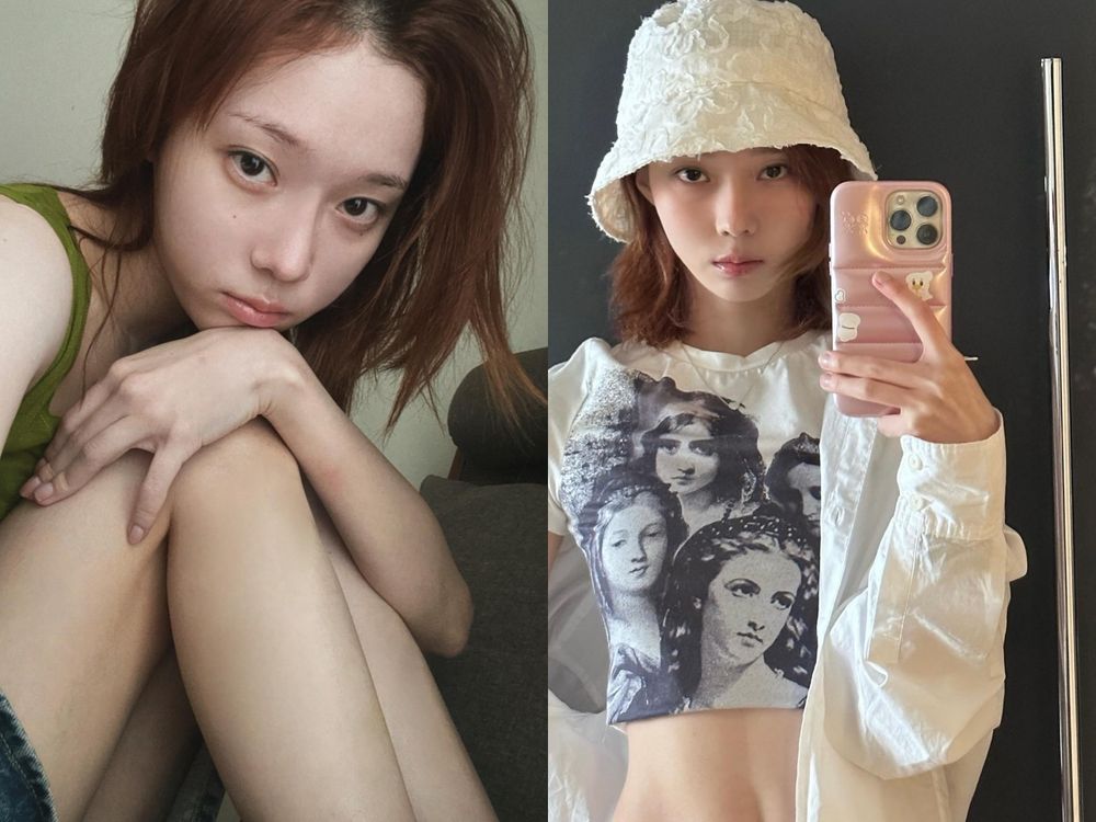 神級素顏女愛豆盤點！舒華不化妝更美、Karina、Winter卸妝直接小5歲，簡直幼態天花板！-16