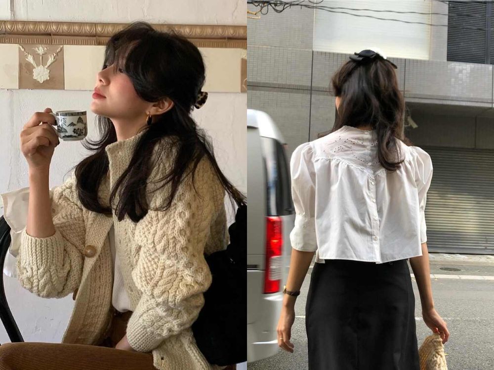 2024韓國正火蝴蝶結綁髮！部落客同款小臉編髮造型，公主頭、麻花辮、丸子頭...，加上蝴蝶結化身韓劇裡的富家千金！-2