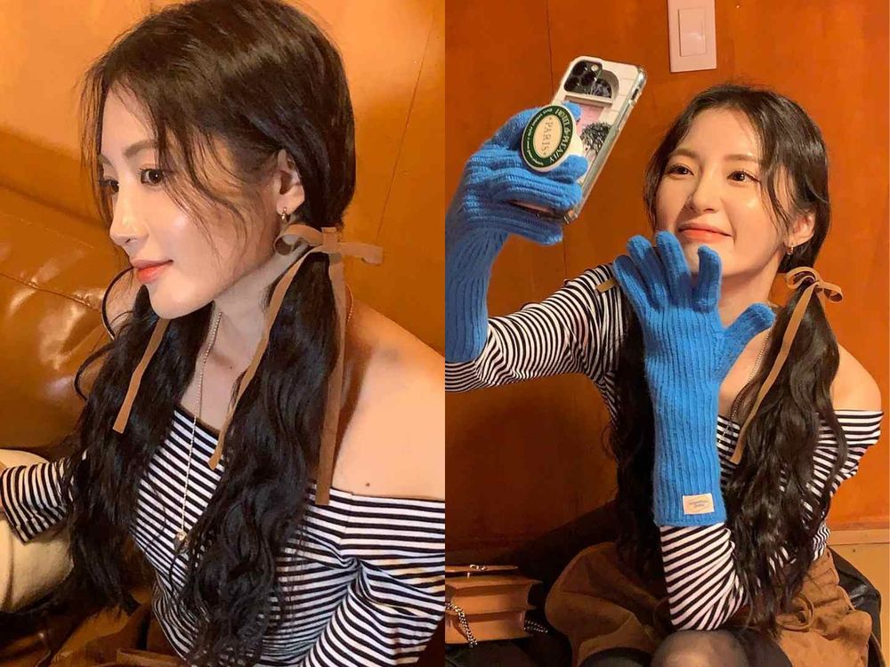 2024韓國正火蝴蝶結綁髮！部落客同款小臉編髮造型，公主頭、麻花辮、丸子頭...，加上蝴蝶結化身韓劇裡的富家千金！-13