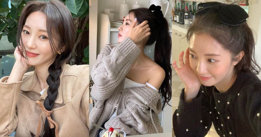 2024韓國正火蝴蝶結綁髮！部落客同款小臉編髮造型，公主頭、麻花辮、丸子頭...，加上蝴蝶結化身韓劇裡的富家千金！-1