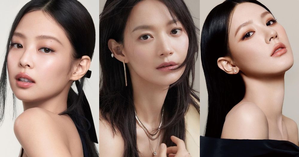 找到韓星不脫妝的秘訣！JENNIE、張員瑛都用開架美妝，申敏兒近距離看連粉不卡、毛孔也很細！-1