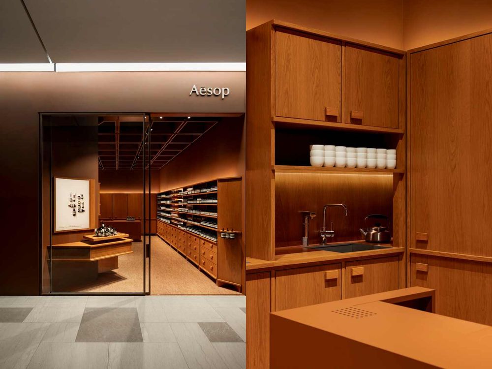 Aesop微風廣場店即將熄燈！新光鑽石塔、板橋大遠百新櫃開幕，冰川藍、暖色復古風絕美店裝開幕，續寫更美好篇章！-2