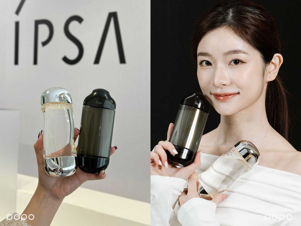 IPSA神水再加一！IPSA全新「黑金水」登場，抗老、修護、保濕全搞定，1+1穩膚二步驟，養出透嫩仙女肌！-7