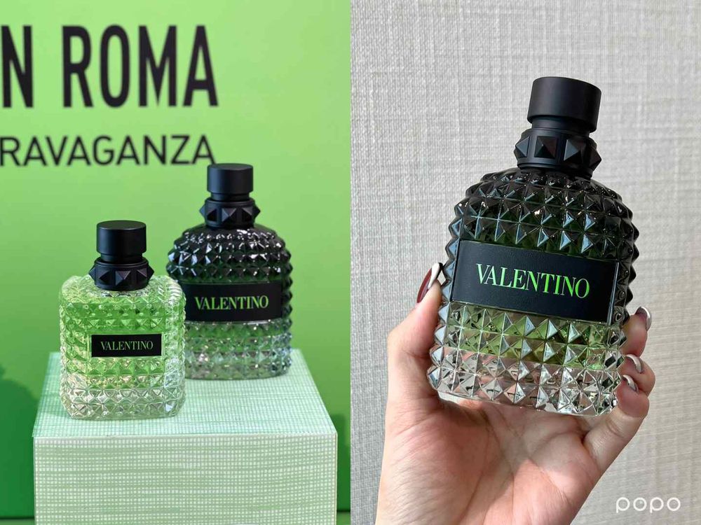 2024最美氣墊粉餅！小紅書超紅Valentino「閃耀綠氣墊」，奢華寶石綠刺繡工藝，宛若行走的高定禮服！-6
