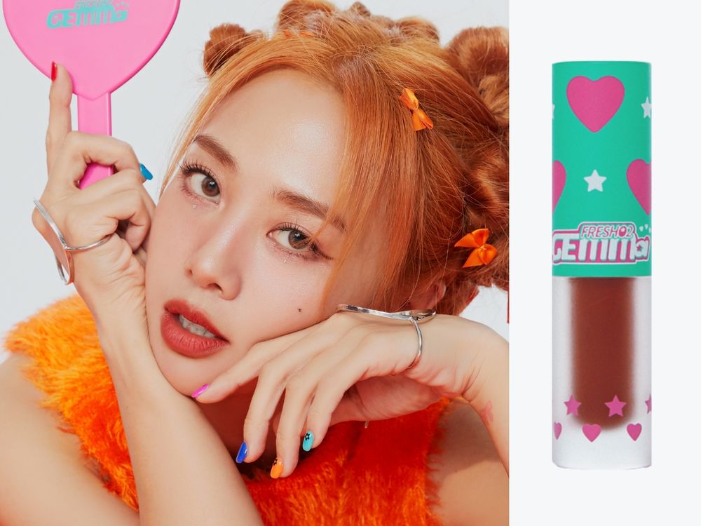 FreshO2 X GEmma吳映潔跨界聯名彩妝上市！鬼鬼最愛潤色唇膏、柔霧染唇釉，從裡到外都嫩翻的芭比風唇彩新作！-4