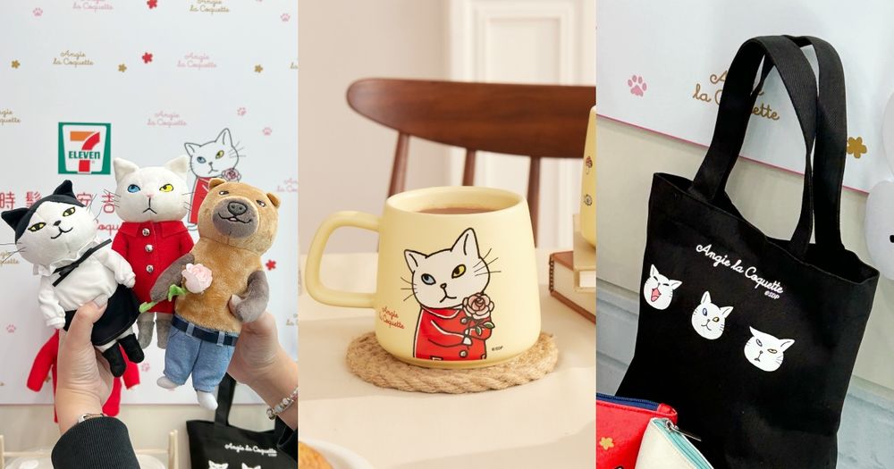 日妞超風靡！7-11全台獨賣「時髦的安吉小姐」馬克杯、盤子貓奴必收！買再抽超萌貓咪玩偶-1