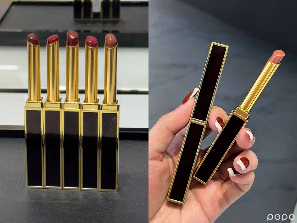 唇膏控尖叫吧！TOM FORD用高跟鞋做成唇膏「霸氣超模黑跟唇膏」一抹緞光平鋪雙唇，唇紋撫平、嘴唇澎翹！-16