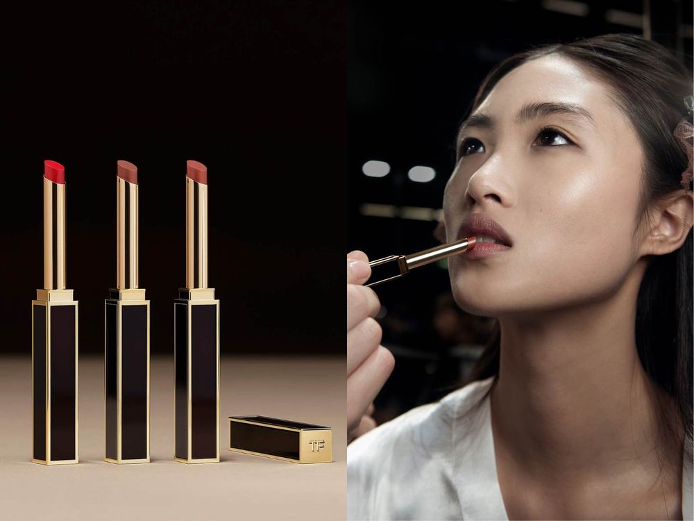 唇膏控尖叫吧！TOM FORD用高跟鞋做成唇膏「霸氣超模黑跟唇膏」一抹緞光平鋪雙唇，唇紋撫平、嘴唇澎翹！-17