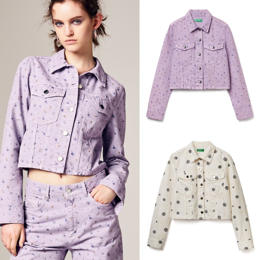 台北101班尼頓奇幻花園太美！小花背心、牛仔褲...春天新衣服這邊買 ！-6