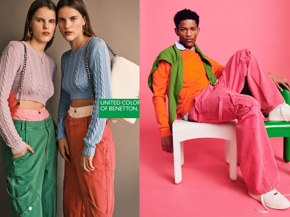 台北101班尼頓奇幻花園太美！小花背心、牛仔褲...春天新衣服這邊買 ！-3