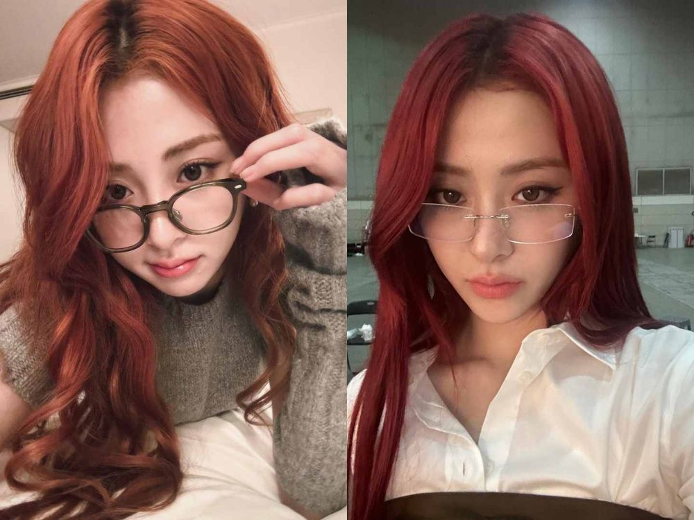 盤點最適合戴眼鏡女愛豆！Karina、Jisoo幼態粉頰真的太嫩，薇娟這樣配妝容、秒變性感御姐！-12
