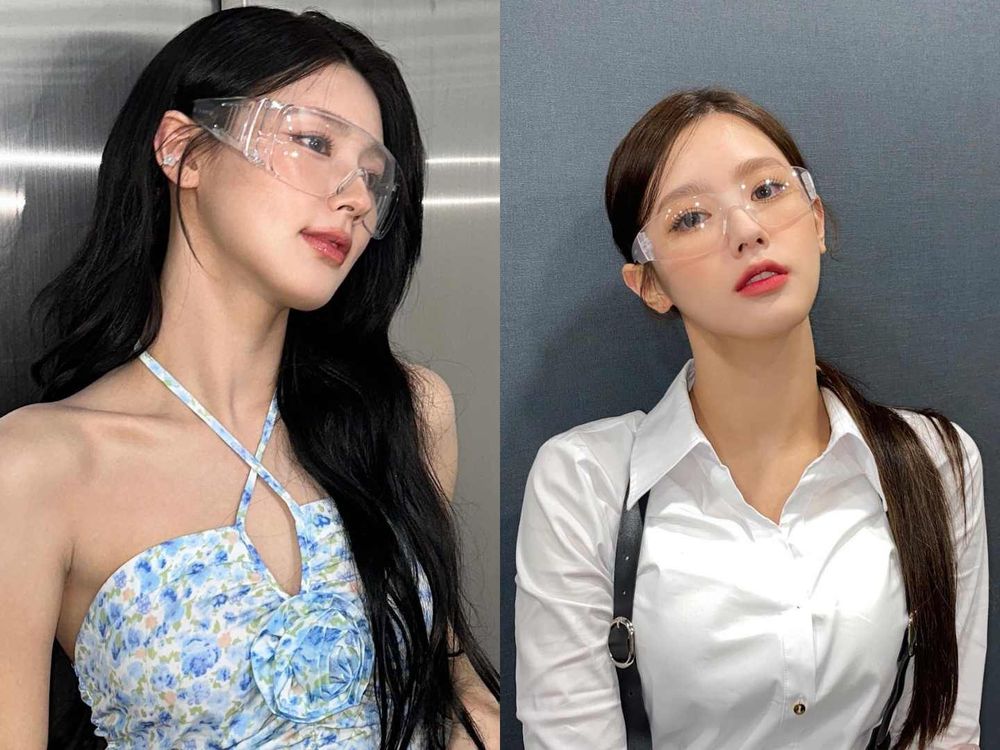 盤點最適合戴眼鏡女愛豆！Karina、Jisoo幼態粉頰真的太嫩，薇娟這樣配妝容、秒變性感御姐！-7