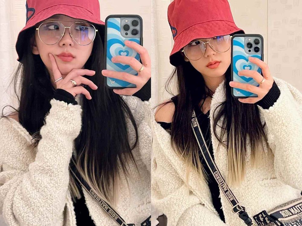 盤點最適合戴眼鏡女愛豆！Karina、Jisoo幼態粉頰真的太嫩，薇娟這樣配妝容、秒變性感御姐！-4