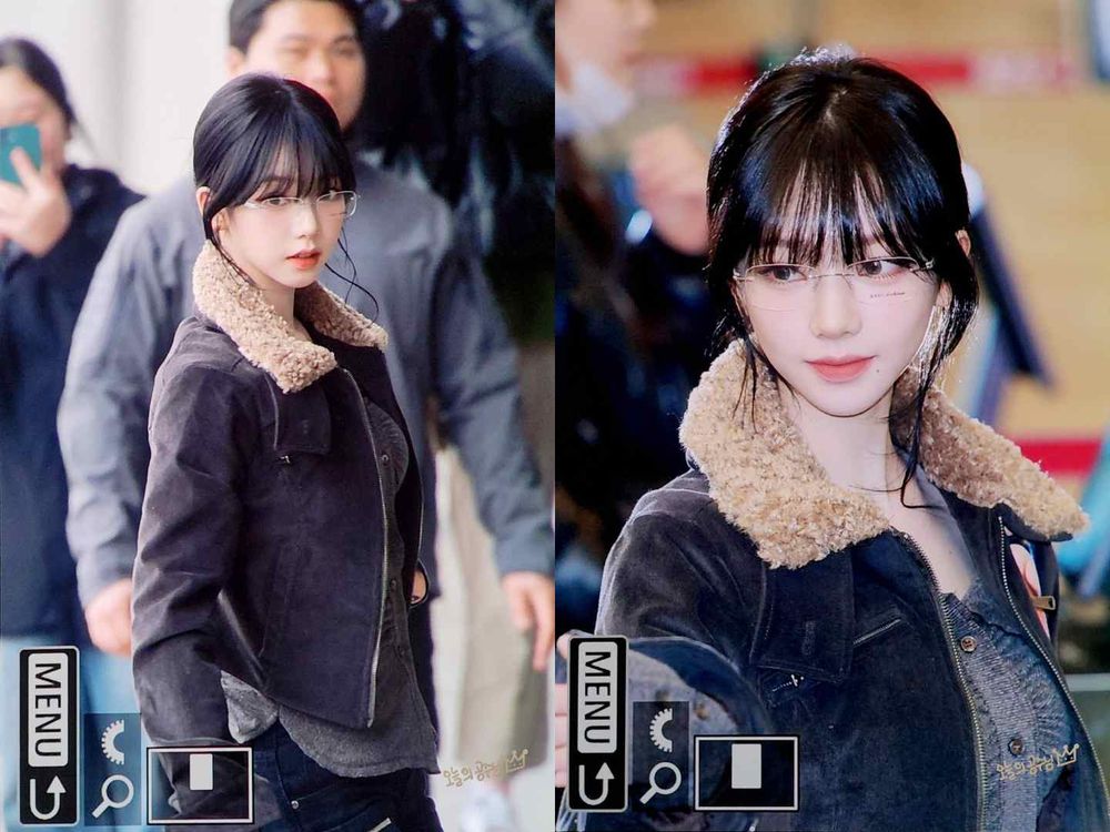 盤點最適合戴眼鏡女愛豆！Karina、Jisoo幼態粉頰真的太嫩，薇娟這樣配妝容、秒變性感御姐！-6