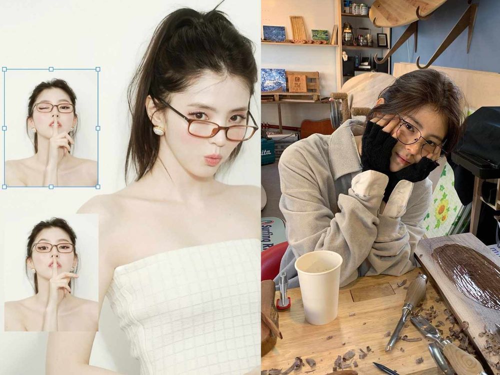 盤點最適合戴眼鏡女愛豆！Karina、Jisoo幼態粉頰真的太嫩，薇娟這樣配妝容、秒變性感御姐！-14