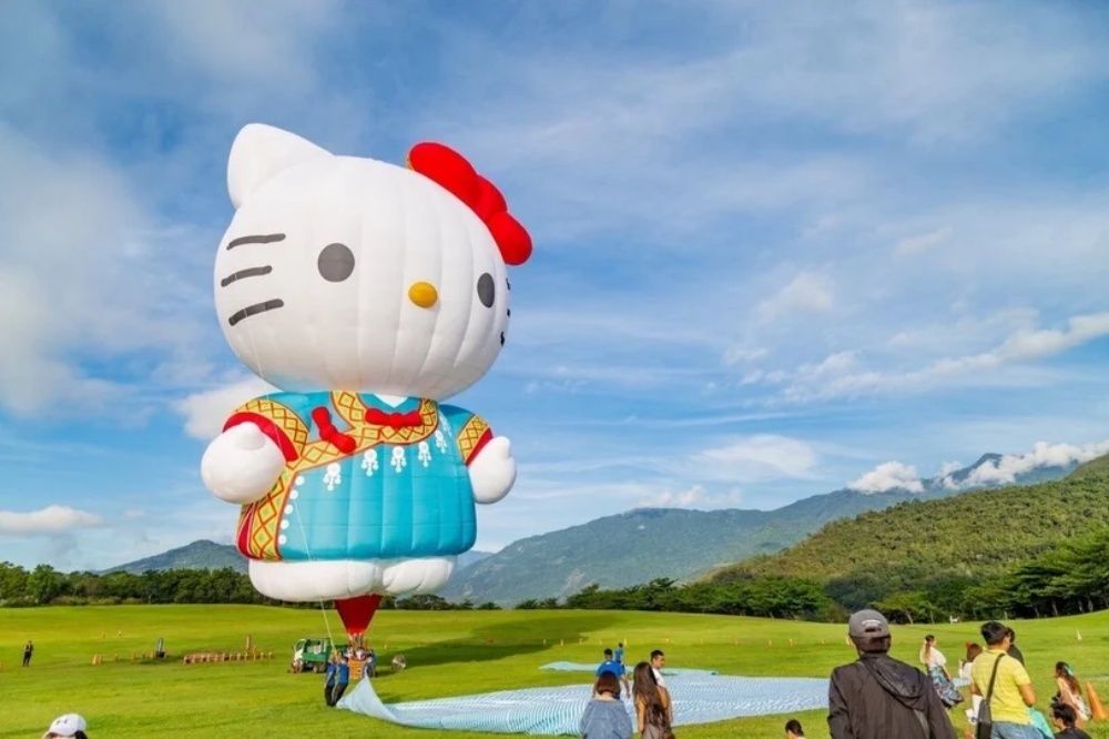 2024台東熱氣球嘉年華來了！Hello Kitty熱氣球、光雕音樂會「這天起」連45天登場快筆記！-9
