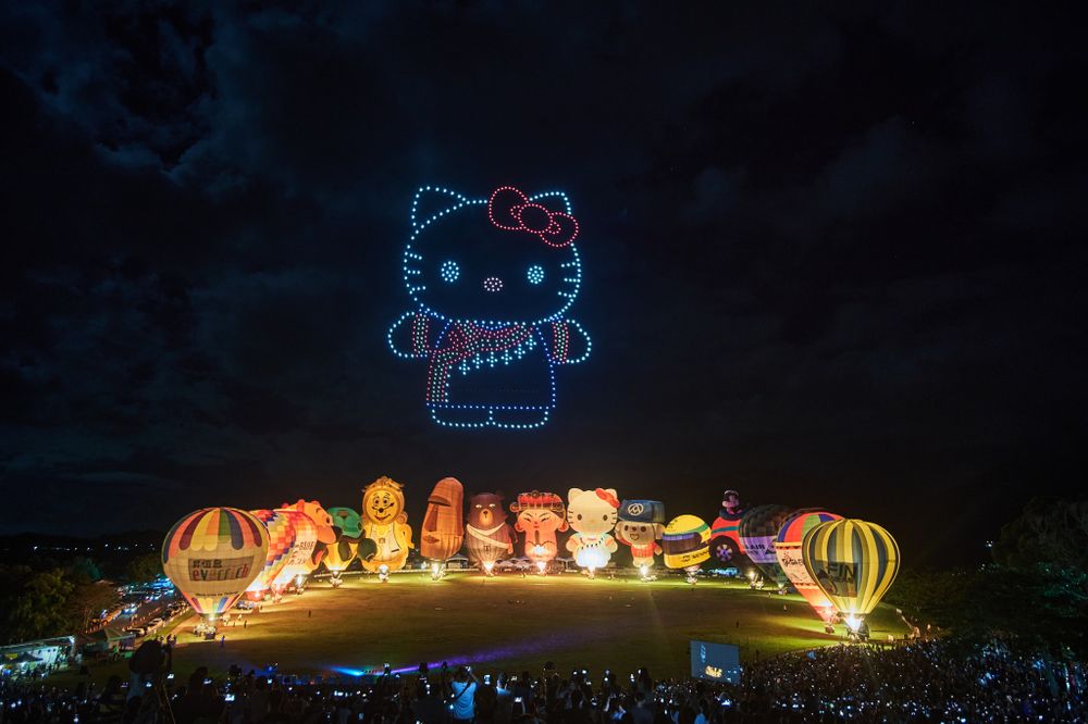 2024台東熱氣球嘉年華來了！Hello Kitty熱氣球、光雕音樂會「這天起」連45天登場快筆記！-8