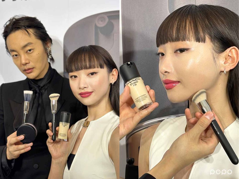 韓國彩妝師親授！三步驟完成Karina、薇娟同款「高訂裸透寶寶肌」，加碼2024光霧肌粉底推薦！-14