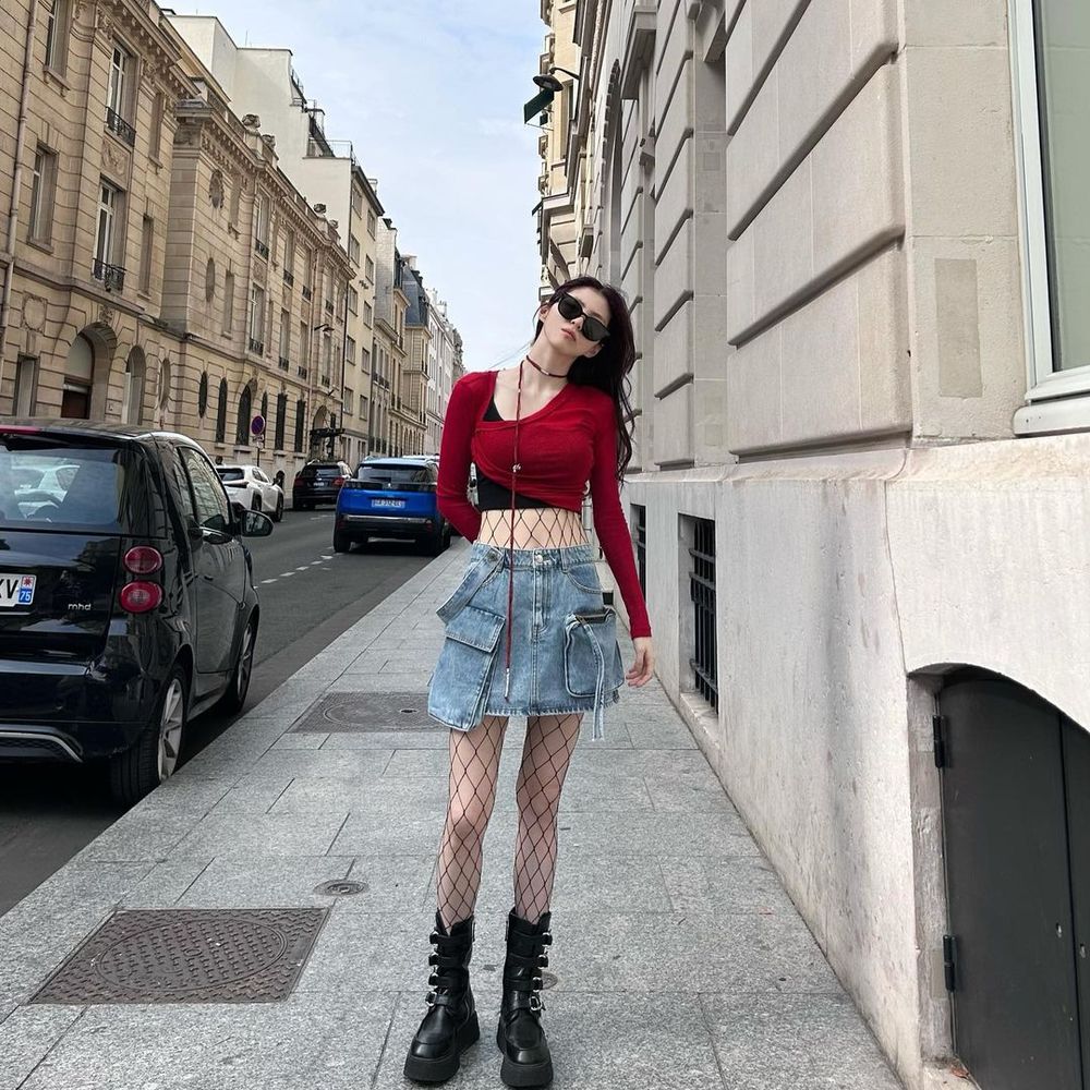 韓韶禧、柳俊烈夏威夷約會穿這樣！5招「高段斬男穿搭術」解析、透膚薄紗性感純欲風，連影帝都淪陷？！-9