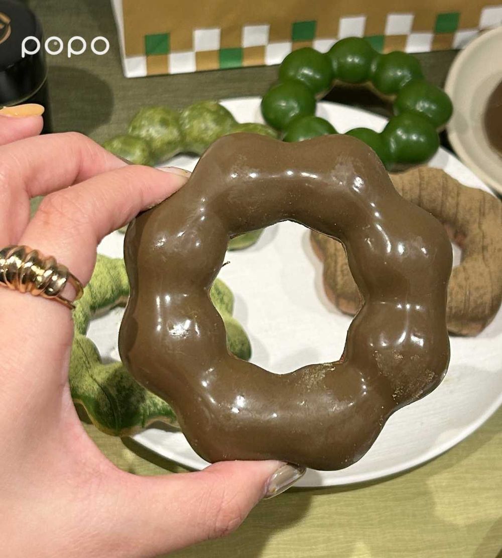 茶控瘋掉！Mister Donut×一〇八抹茶茶廊「生抹茶波堤、焙茶蕨餅巧貝甜甜圈」爆療癒必吃！-7