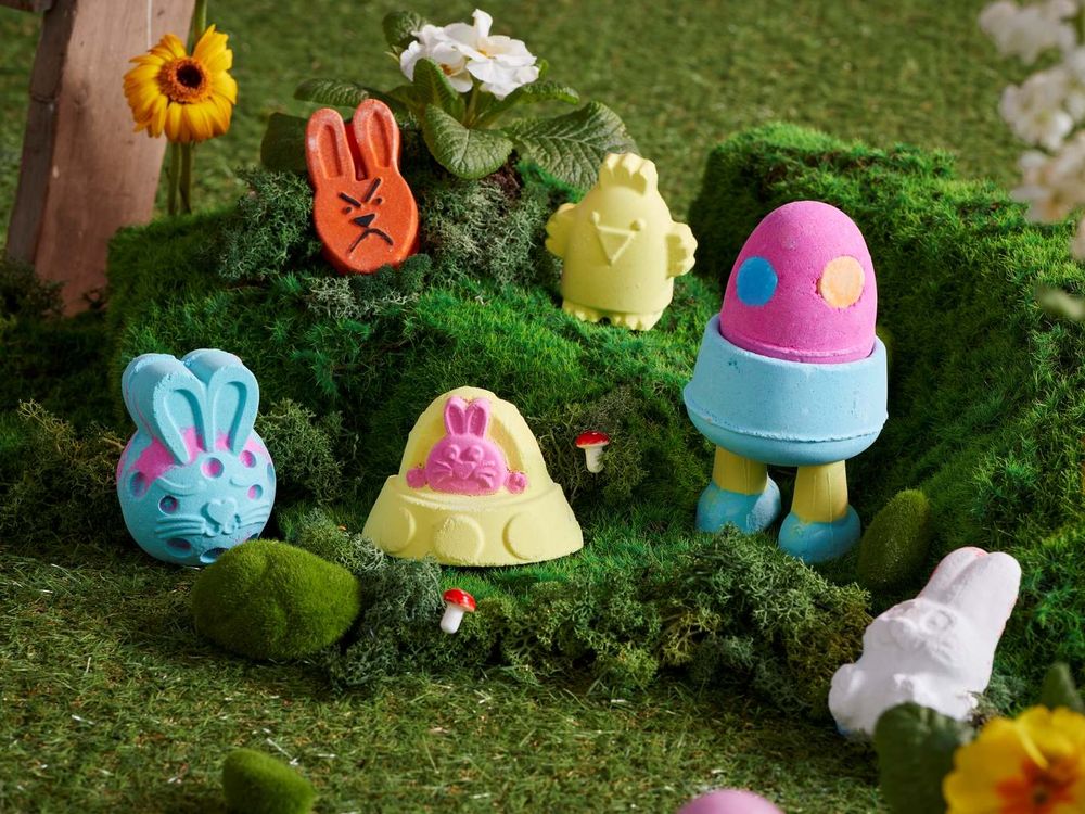 2024復活節限定！LUSH柑橘香氣兔子汽泡彈、七色蘿蔔泡泡浴芭...，竟然還有粉紅果汁兔子面膜！-17