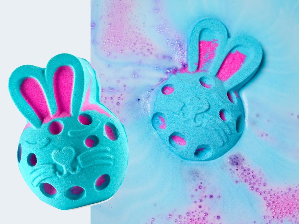 2024復活節限定！LUSH柑橘香氣兔子汽泡彈、七色蘿蔔泡泡浴芭...，竟然還有粉紅果汁兔子面膜！-13