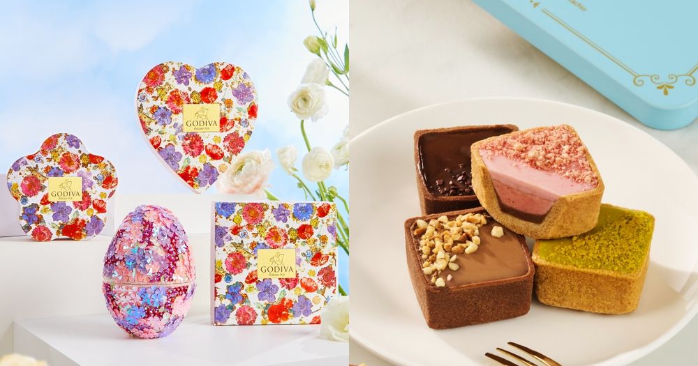 2024春季甜點推薦！GODIVA「復活節彩蛋巧克力禮盒、迷你塔巧克力」美到捨不得吃！-1