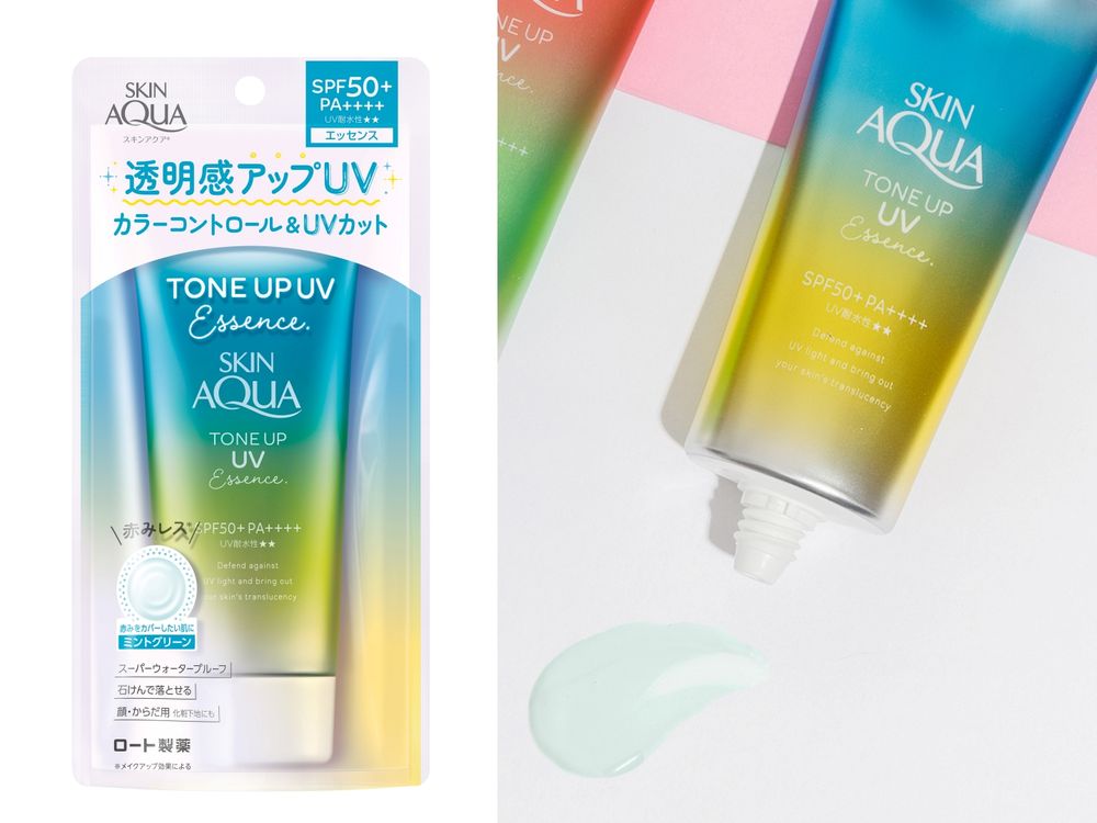 台、日最熱賣開架防曬！曼秀雷敦「飾底防曬乳」再推新色，一抹暗沉、蒼白通通不見，不用粉底也能擁有透亮肌！-5