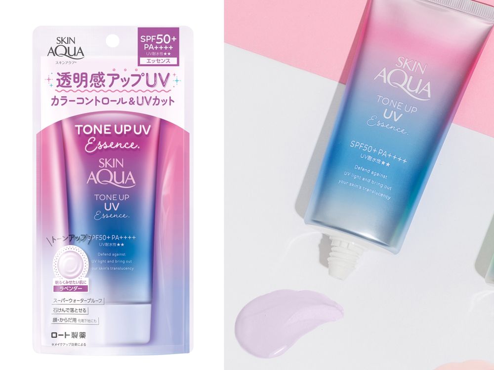 台、日最熱賣開架防曬！曼秀雷敦「飾底防曬乳」再推新色，一抹暗沉、蒼白通通不見，不用粉底也能擁有透亮肌！-7