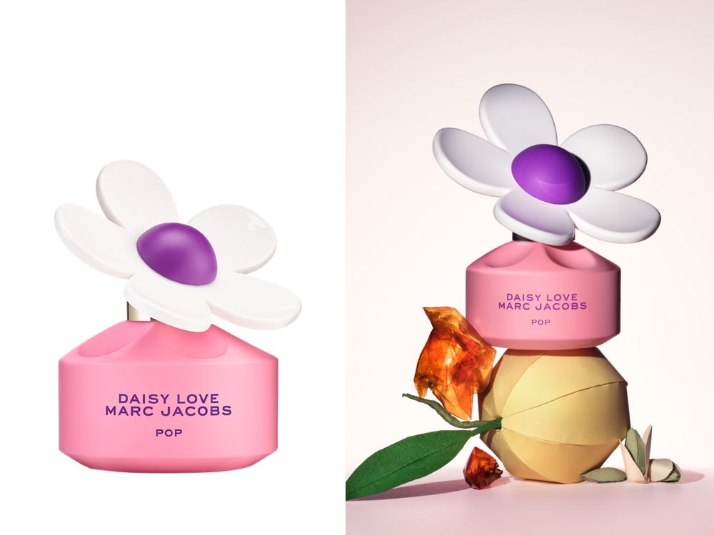 2024小紅書爆款霧粉瓶雛菊香水！Marc Jacobs「雛菊春紛之印限量香水」啞光粉夢幻天花板香水瓶身，真的被美暈！-3