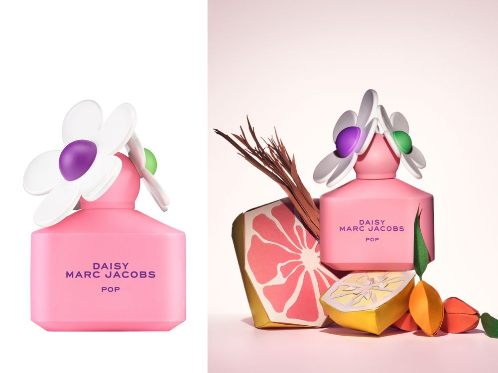 2024小紅書爆款霧粉瓶雛菊香水！Marc Jacobs「雛菊春紛之印限量香水」啞光粉夢幻天花板香水瓶身，真的被美暈！-2