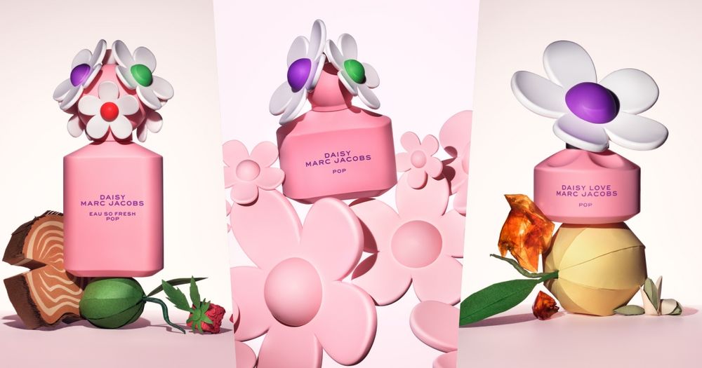 2024小紅書爆款霧粉瓶雛菊香水！Marc Jacobs「雛菊春紛之印限量香水」啞光粉夢幻天花板香水瓶身，真的被美暈！-1