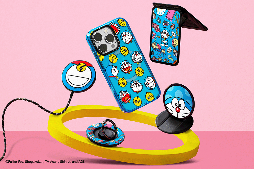 CASETiFY x 哆啦A夢聯名可愛爆！任意門手機殼、銅鑼燒耳機殼...鐵粉要整套帶走！-4