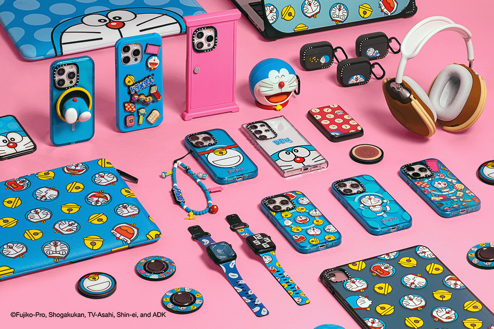 CASETiFY x 哆啦A夢聯名可愛爆！任意門手機殼、銅鑼燒耳機殼...鐵粉要整套帶走！-11