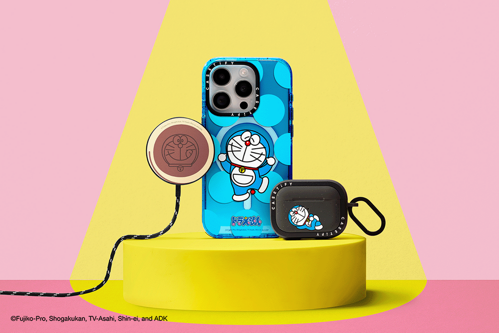 CASETiFY x 哆啦A夢聯名可愛爆！任意門手機殼、銅鑼燒耳機殼...鐵粉要整套帶走！-3