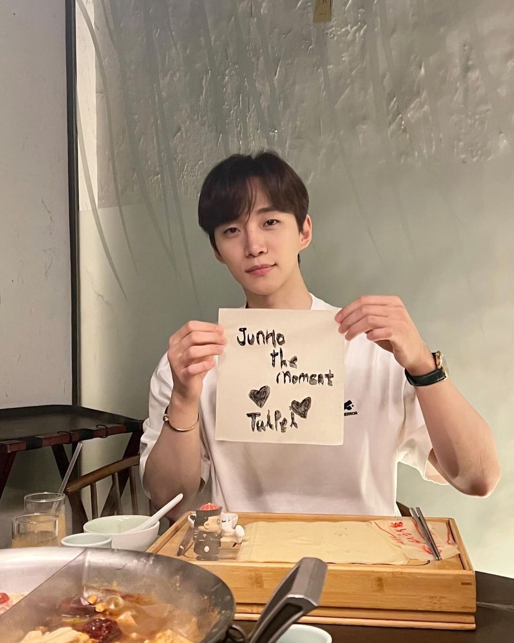 韓星來台都吃哪間火鍋？邊佑錫下機直奔詹記麻辣鍋、「這間」安俞真也想扛回韓國吃！-6