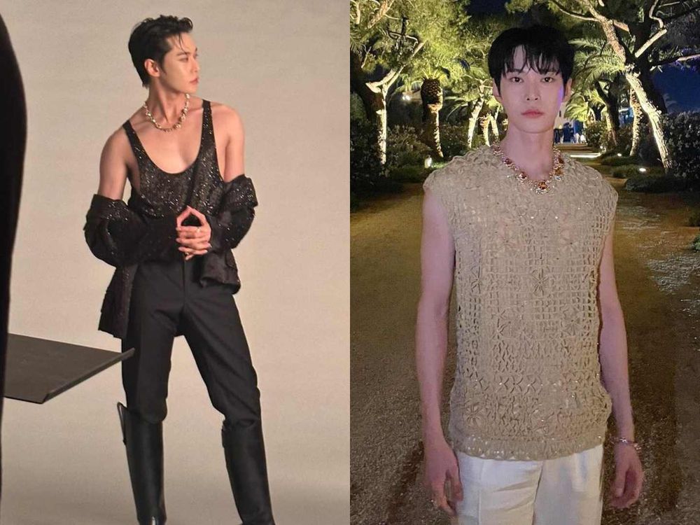 韓國8位「穿背心超性感」男星！邊佑錫、元彬二頭肌炸裂，全網大吼：想躺看看！-9