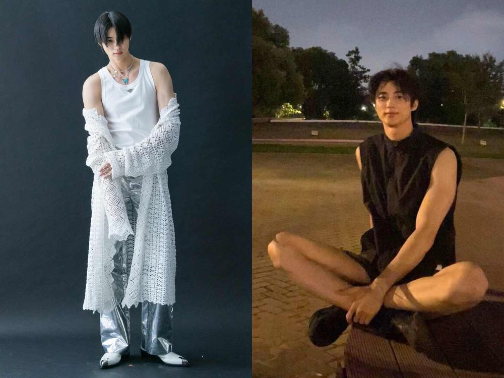 韓國8位「穿背心超性感」男星！邊佑錫、元彬二頭肌炸裂，全網大吼：想躺看看！-10