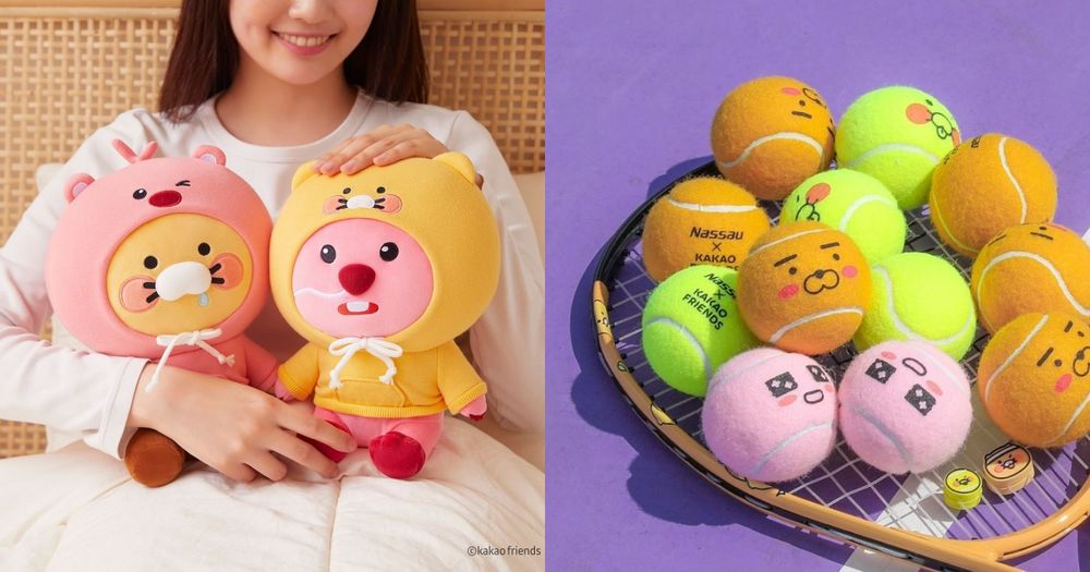 Kakao Friends和韓妞最愛的Loopy聯名啦！萌炸變裝玩偶必收、再推超Q萊恩網球組！-1