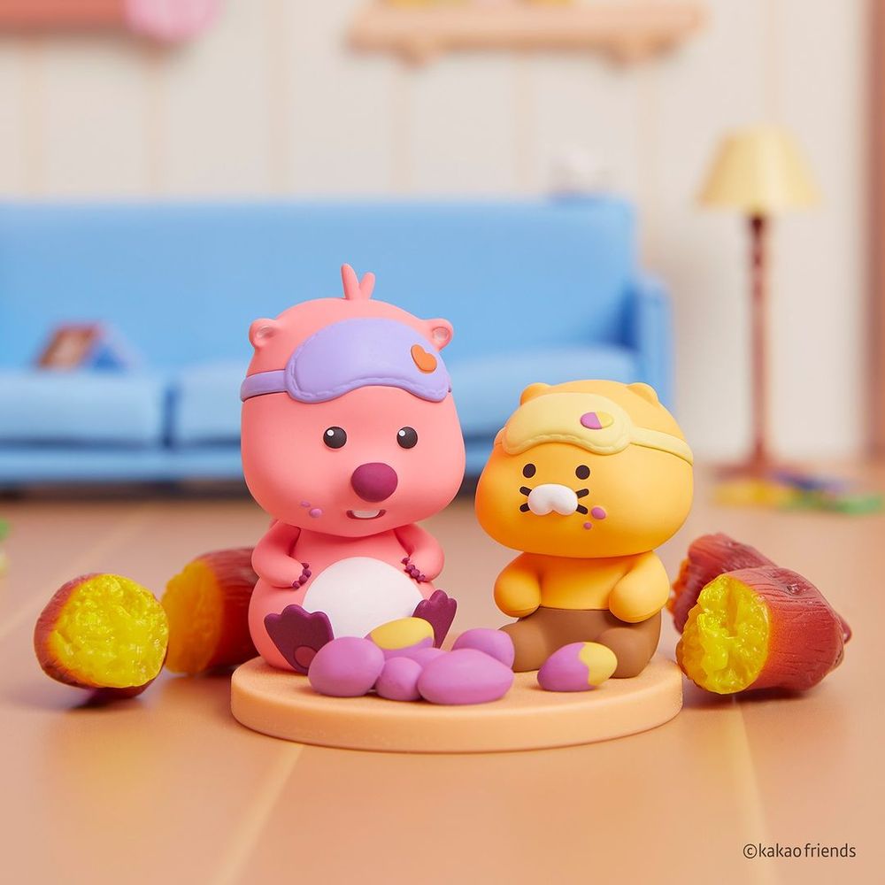 Kakao Friends和韓妞最愛的Loopy聯名啦！萌炸變裝玩偶必收、再推超Q萊恩網球組！-3