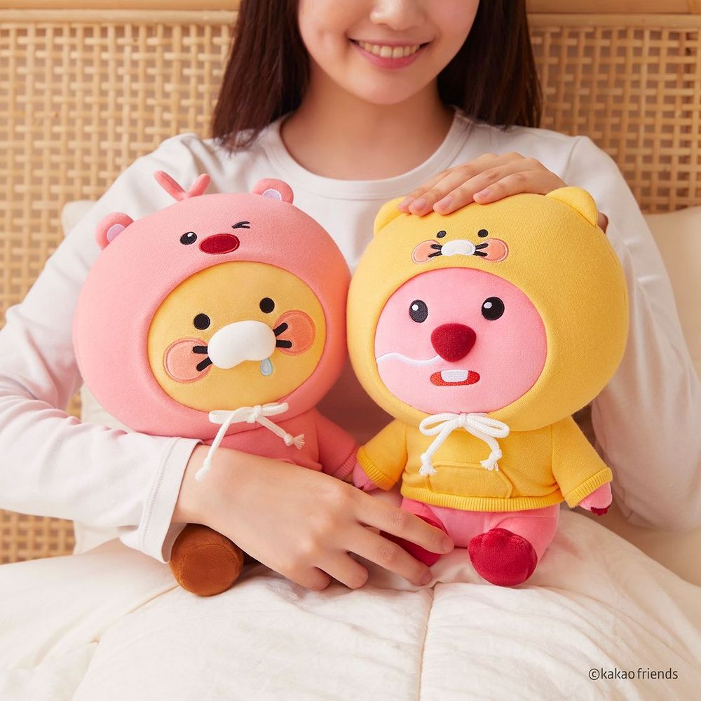 Kakao Friends和韓妞最愛的Loopy聯名啦！萌炸變裝玩偶必收、再推超Q萊恩網球組！-5