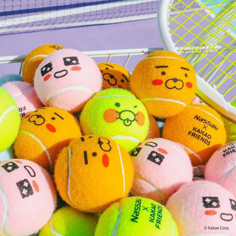 Kakao Friends和韓妞最愛的Loopy聯名啦！萌炸變裝玩偶必收、再推超Q萊恩網球組！-9